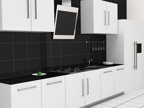 تصویر 1 از دستگیره کابینت پله ای + جدیدترین مدل دستگیره ها